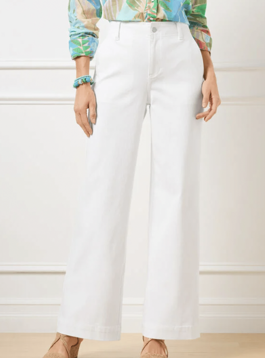 Palazzo Pants for Women 50 is not old tania stephens fashion blogger white